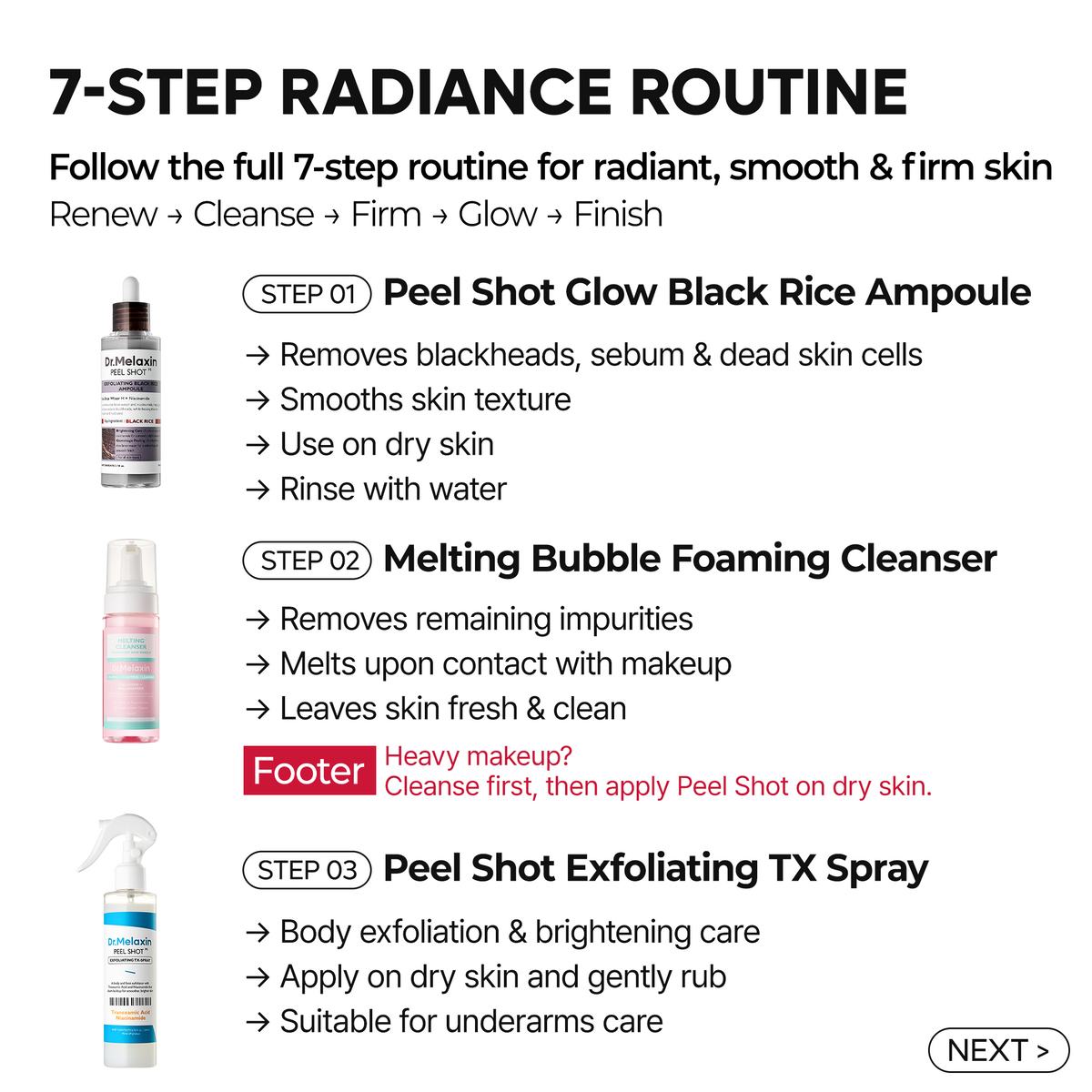 [FREE GIFT] 🏆 ALL-TIME BESTSELLER | 7-Step Radiance Routine Set
