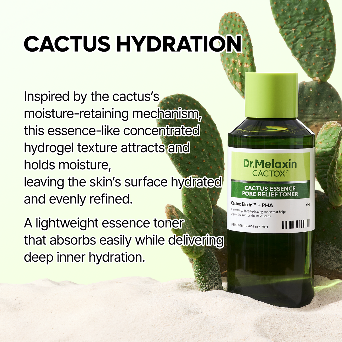 [CLEARANCE SALE] CACTOX Essence Pore Relief Toner